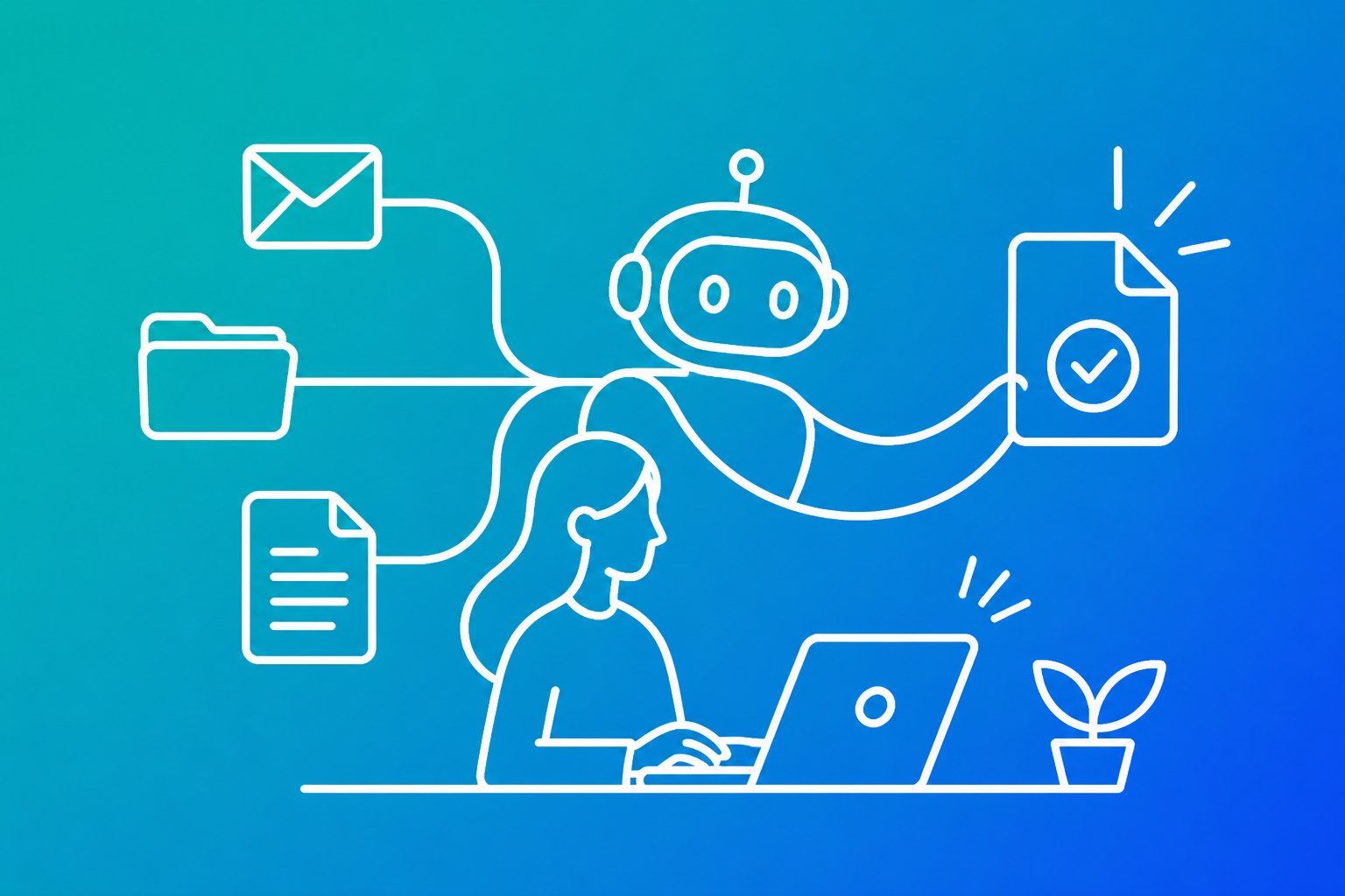 Automating admin work with ai