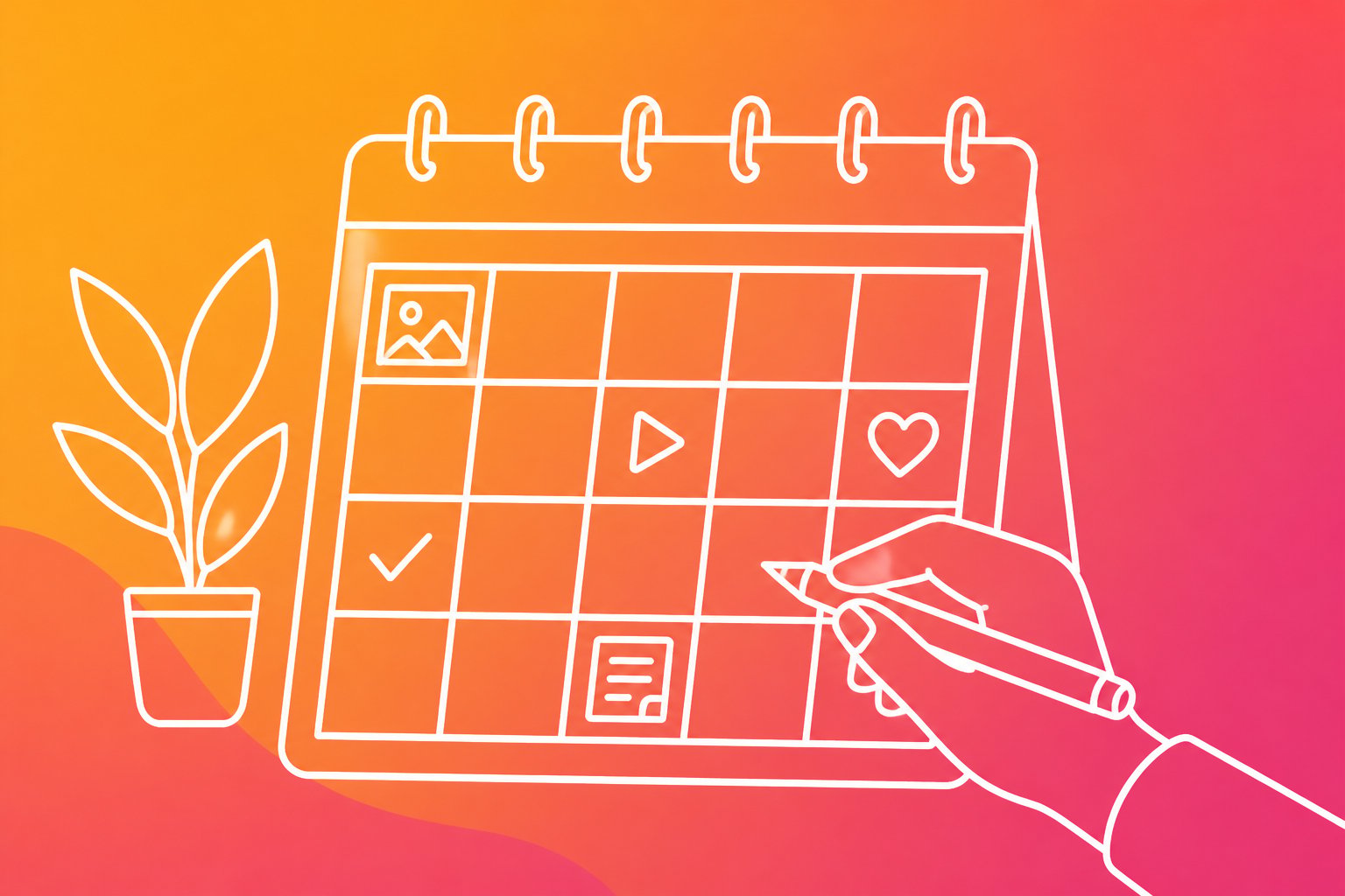 Building a content calendar
